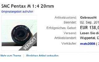 Pentax-M 20mm f/4