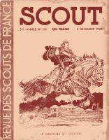 « Revues SCOUT n°118 et 119 Décembre 1938 »  Boys and Scouts of Pierre Joubert.