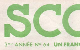 « Revues SCOUT N° 64,65, et 67 de Septembre et Octobre 1936 »  Boys and Scouts of Pierre Joubert