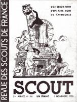 « Revues SCOUT n°116 et 117 Novembre 1938 »  Boys and Scouts of Pierre Joubert.
