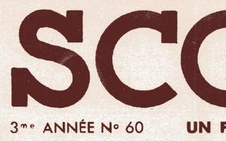« Revues SCOUT N° 60,61,62 et 63 de Juillet et Aout 1936 »  Boys and Scouts of Pierre Joubert