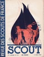 “Revues “SCOUT” N° 34-35-37-39  Juin Aout 1935 » Boys and Scouts of Pierre Joubert