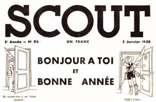 « Revues SCOUT 96 97 janvier 1938 » Boys and scouts of Pierre Joubert