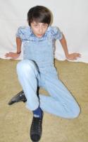 jeansboy Me - light blue Jeans Overalls