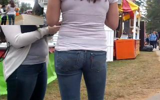 Butts from the carnival