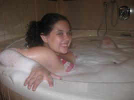 Fatty - My chubby girl - Pool and tub
