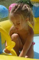 Little Girls on the Beach and Pool 43