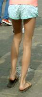 Barbie legs in streetcandids