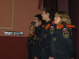 Слет юных пожарных СПб