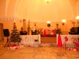рождественское богослужение в приходе Св.Георгия ЕЛЦ АИ г.Новороссийска