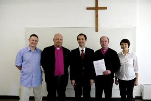 Договор о сотрудничестве между ЕЛЦ АИ и Семинарией  евангельских христиан в Москве