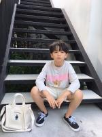 Chinese Boy Mi Le Outside The Hotel / Part8