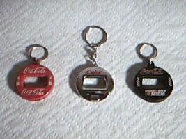 key chains liters and pins