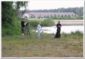 TV about water rescue dogs (LNT channel) 20.06.2012