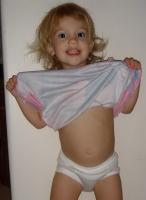 Girls in Cloth Potty Training Pants
