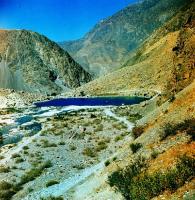 Таджикистан Маргузорские озера  1980 год