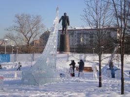 Ледяные скульптуры 2010