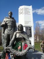 70 лет Победе Советской армии. Тотьма